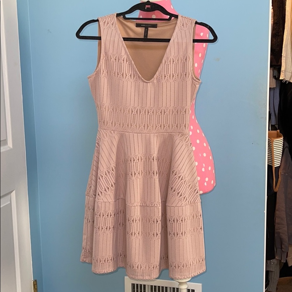 Blush colored dress